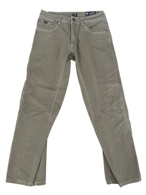 Kuhl Outkast Pants Mens 32x32 Khaki Vintage Patina Dye Workwear Outdoor